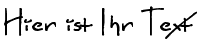 Ihre Vorschau von der Schriftart Maxine Script