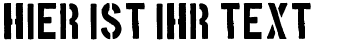 Ihre Vorschau von der Schriftart Boston Traffic