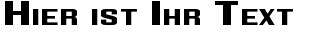 Ihre Vorschau von der Schriftart Corporate HQ