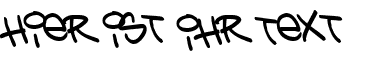 Ihre Vorschau von der Schriftart Bring tha Noize