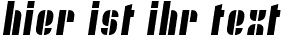 Ihre Vorschau von der Schriftart Nyamomobile