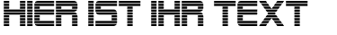 Ihre Vorschau von der Schriftart Alien Encounters