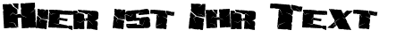 Ihre Vorschau von der Schriftart SF Aftershock Debris