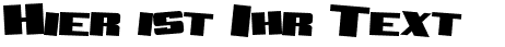 Ihre Vorschau von der Schriftart SF Aftershock Debris Solid