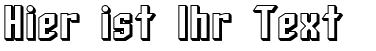 Ihre Vorschau von der Schriftart SF Archery Black Shaded