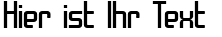 Ihre Vorschau von der Schriftart SF Chrome Fenders