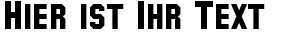 Ihre Vorschau von der Schriftart SF Collegiate Solid