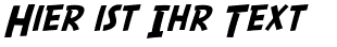 Ihre Vorschau von der Schriftart SF Comic Script