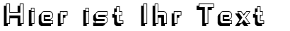 Ihre Vorschau von der Schriftart SF Fedora Titles Shadow