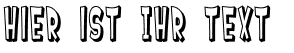 Ihre Vorschau von der Schriftart SF Ferretopia Shaded