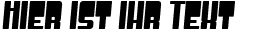 Ihre Vorschau von der Schriftart SF Groove Machine
