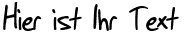 Ihre Vorschau von der Schriftart SF Grunge Sans