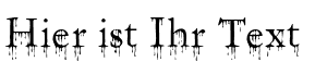 Ihre Vorschau von der Schriftart SF Gushing Meadow