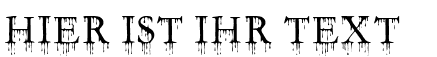 Ihre Vorschau von der Schriftart SF Gushing Meadow SC