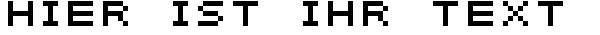 Ihre Vorschau von der Schriftart SF Intermosaic