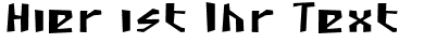 Ihre Vorschau von der Schriftart SF Junk Culture