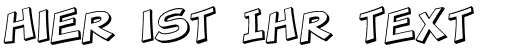 Ihre Vorschau von der Schriftart SF Minced Meat Shaded