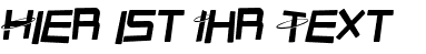 Ihre Vorschau von der Schriftart SF Outer Limits Distorted
