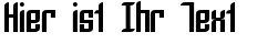 Ihre Vorschau von der Schriftart SF Piezolectric