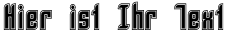 Ihre Vorschau von der Schriftart SF Piezolectric Inline