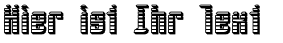 Ihre Vorschau von der Schriftart SF Piezolectric SFX