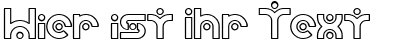 Ihre Vorschau von der Schriftart SF Planetary Orbiter Outline