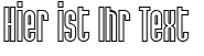 Ihre Vorschau von der Schriftart SF Port McKenzie Outline