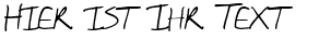 Ihre Vorschau von der Schriftart SF Scribbled Sans SC