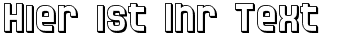 Ihre Vorschau von der Schriftart SF Speedwaystar Shaded