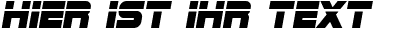 Ihre Vorschau von der Schriftart SF Sports Night
