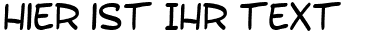 Ihre Vorschau von der Schriftart SF Toontime