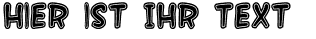 Ihre Vorschau von der Schriftart SF Wonder Comic Inline