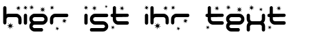 Ihre Vorschau von der Schriftart SF Technodelight