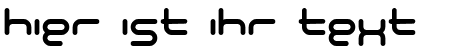 Ihre Vorschau von der Schriftart SF Technodelight NS
