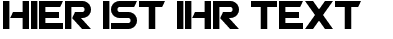 Ihre Vorschau von der Schriftart Viper Squadron Solid