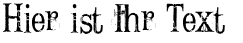 Ihre Vorschau von der Schriftart Conrad Veidt