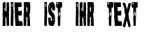Ihre Vorschau von der Schriftart Lugosi