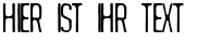 Ihre Vorschau von der Schriftart Matejino
