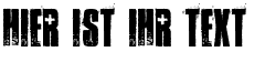 Ihre Vorschau von der Schriftart Ambulance Shotgun