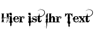Ihre Vorschau von der Schriftart Bleeding Cowboys