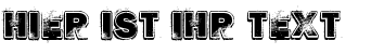Ihre Vorschau von der Schriftart Hard Rock