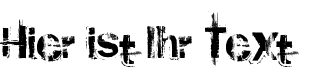 Ihre Vorschau von der Schriftart Rusted Plastic