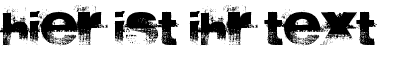 Ihre Vorschau von der Schriftart Sidewalk