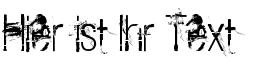 Ihre Vorschau von der Schriftart The Last Soundtrack
