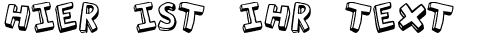 Ihre Vorschau von der Schriftart Action Jackson