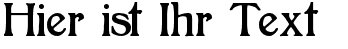 Ihre Vorschau von der Schriftart Bolton
