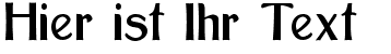 Ihre Vorschau von der Schriftart Bolton Sans