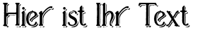 Ihre Vorschau von der Schriftart Casua Shopsign
