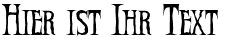 Ihre Vorschau von der Schriftart Demon Night