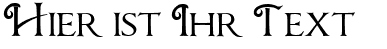 Ihre Vorschau von der Schriftart Chocolate Box